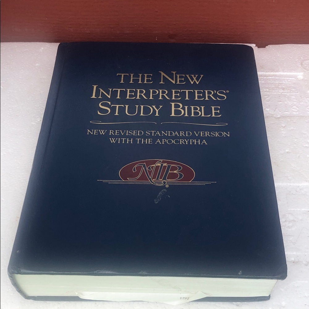 The New Interpreter's Study Bible - Blue